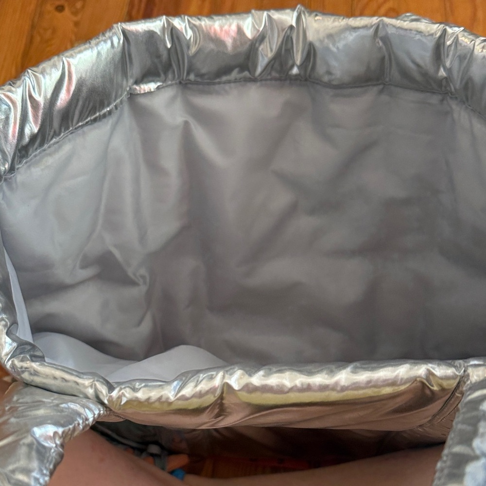 Bath & Body Works Shimmering Silver Tote - Picture 5 of 5